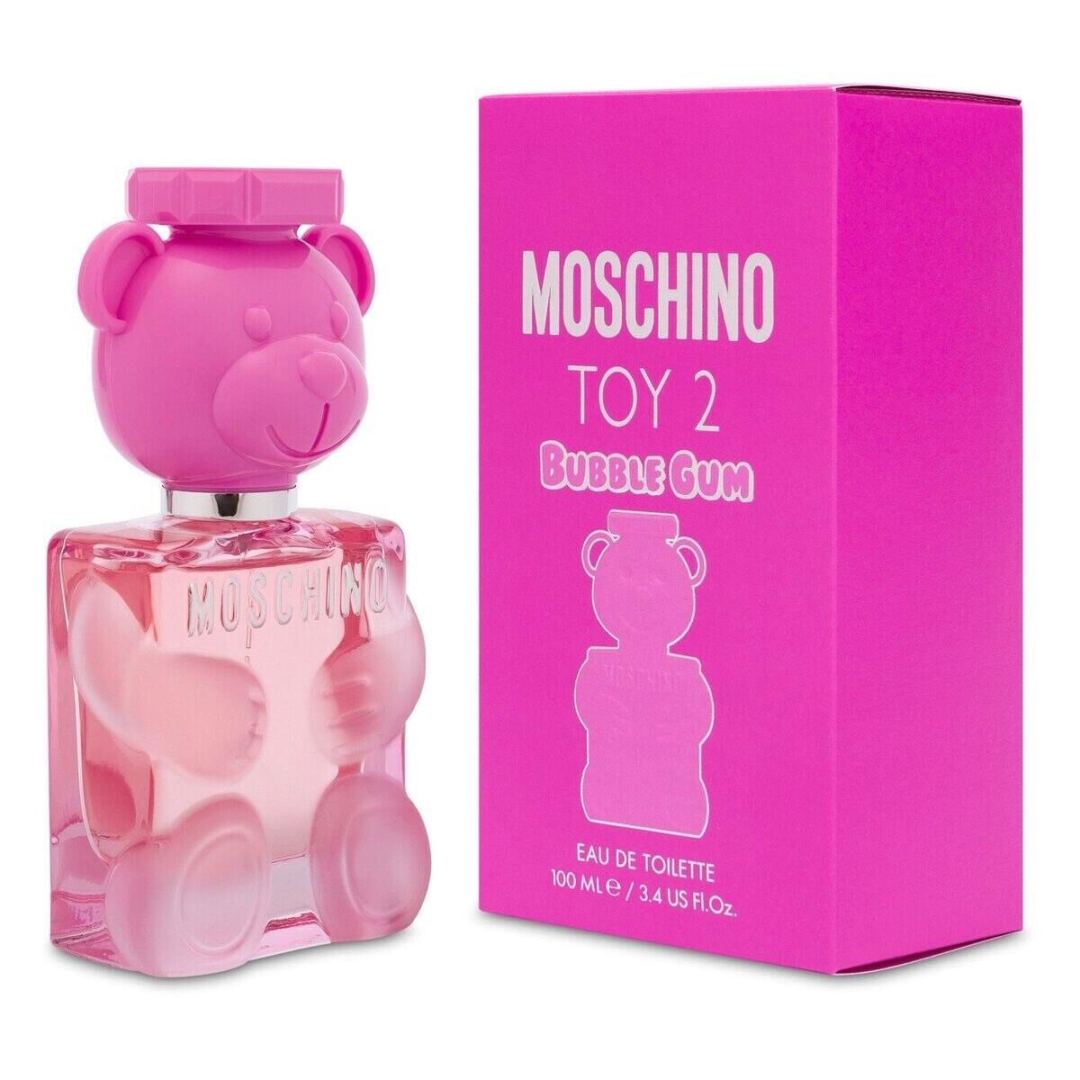 Toy 2 Bubble Gum by Moschino For Women Eau De Toilette 100 Ml/ 3.4 US Fl. Oz