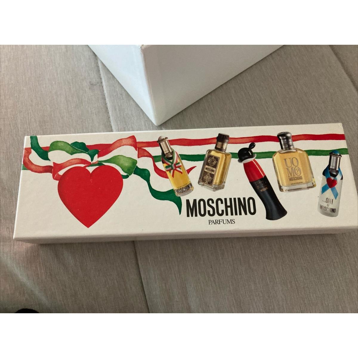 Vintage Moschino Variety Set by Moschino 5 Piece Gift Set - Eau DE Parfum