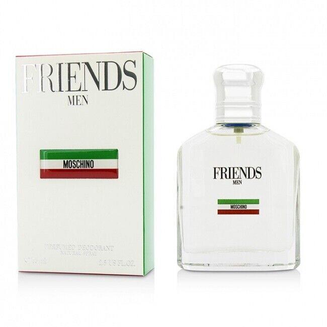 Friends BY Moschino Edt Spray Men 2.5 OZ Bottle