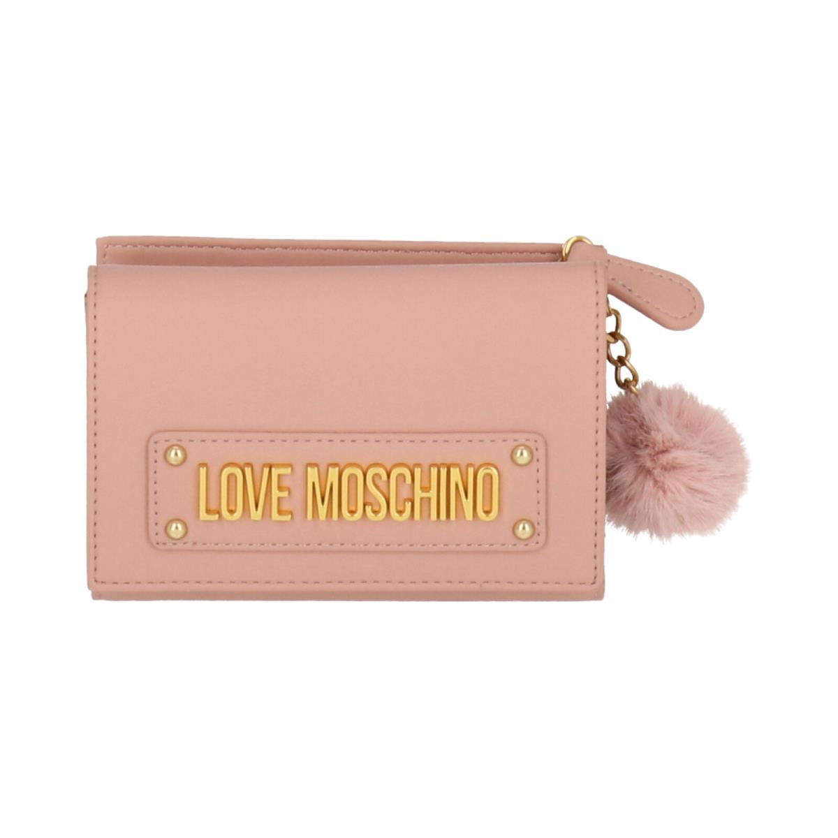 Love Moschino Womens Pink Handbag - Exterior: PINK