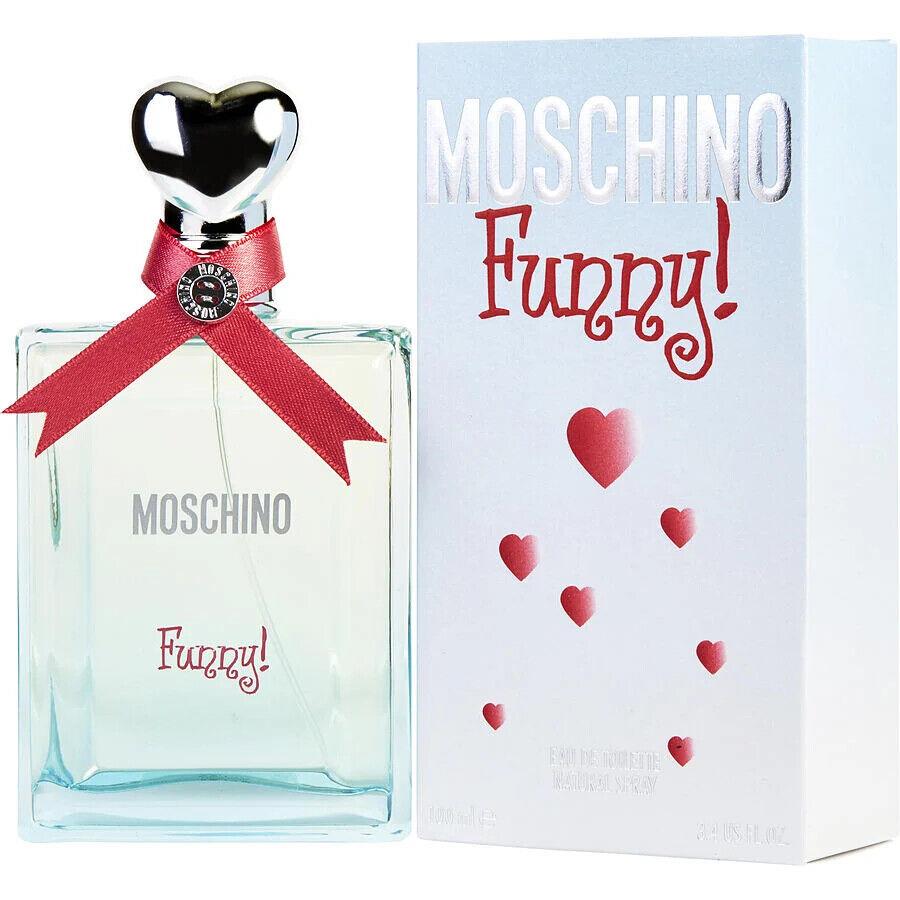 Funny by Moschino 3.4oz Edt For Women Box