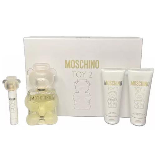 Moschino Toy 2 3pc Gift Set 3.4 Edp + 3.4 SG + 3.4 BL + 0.3 Edp