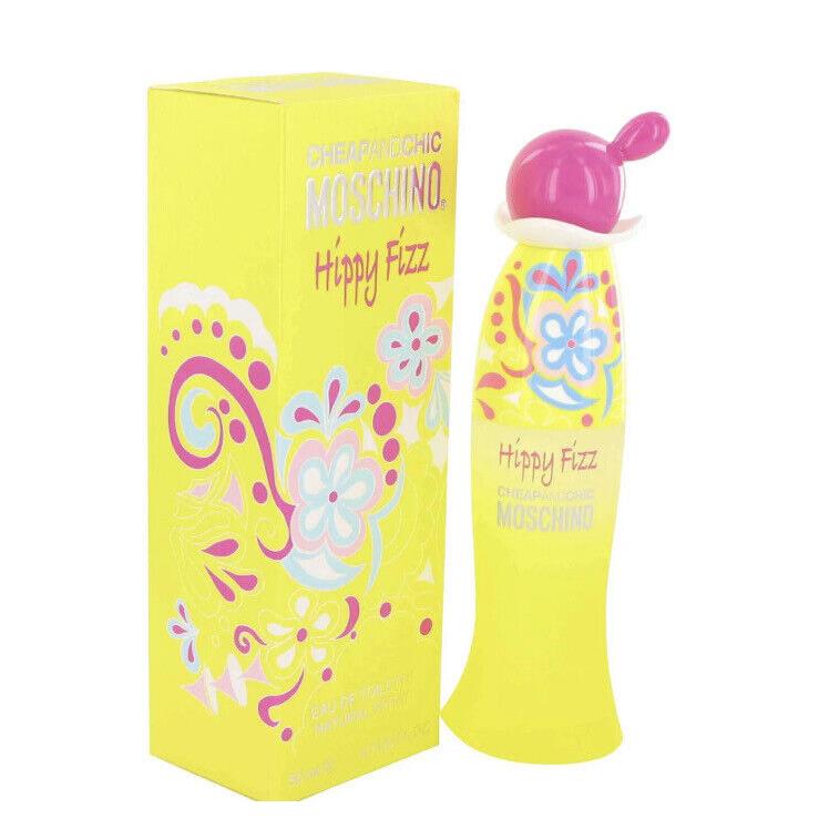 Hippy Fizz BY Moschino 3.4 OZ Eau DE Toilette Spray For Women