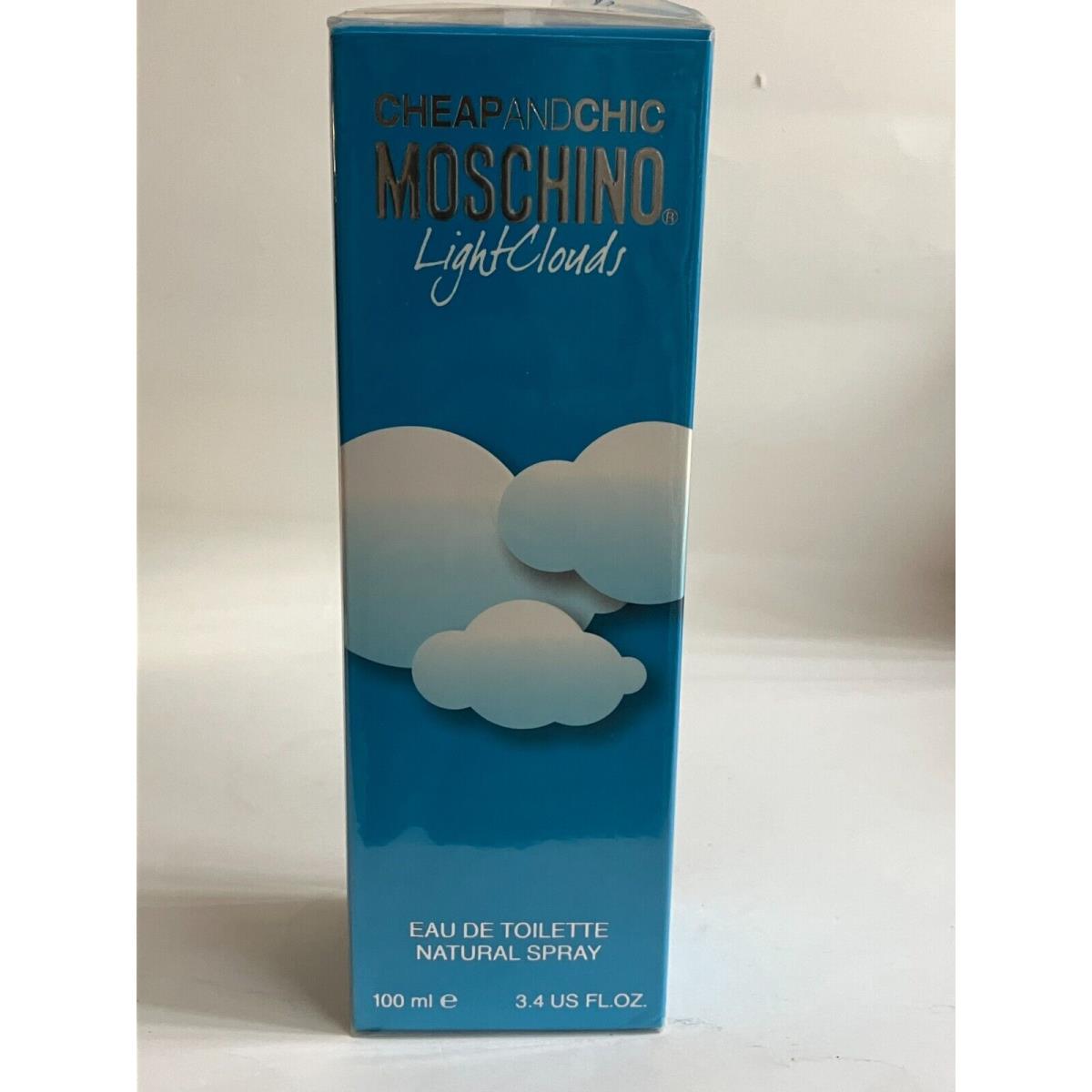 Moschino Light Clouds 3.4oz Edt Spray For Women