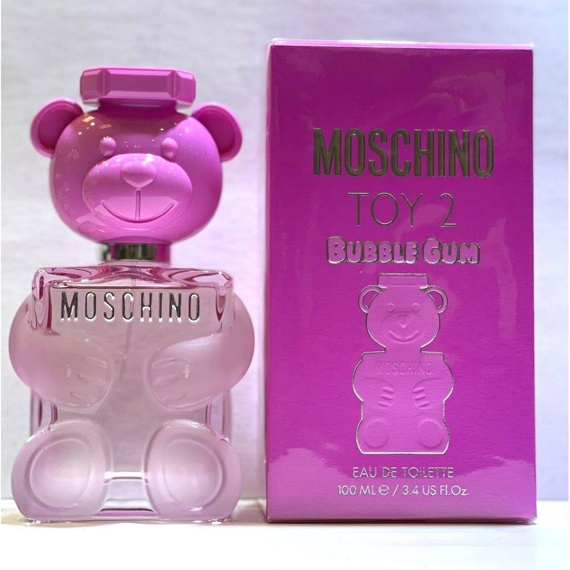 Moschino Toy 2 Bubble Gum by Moschino 3.4 oz 100 ml Edt Spray For Women