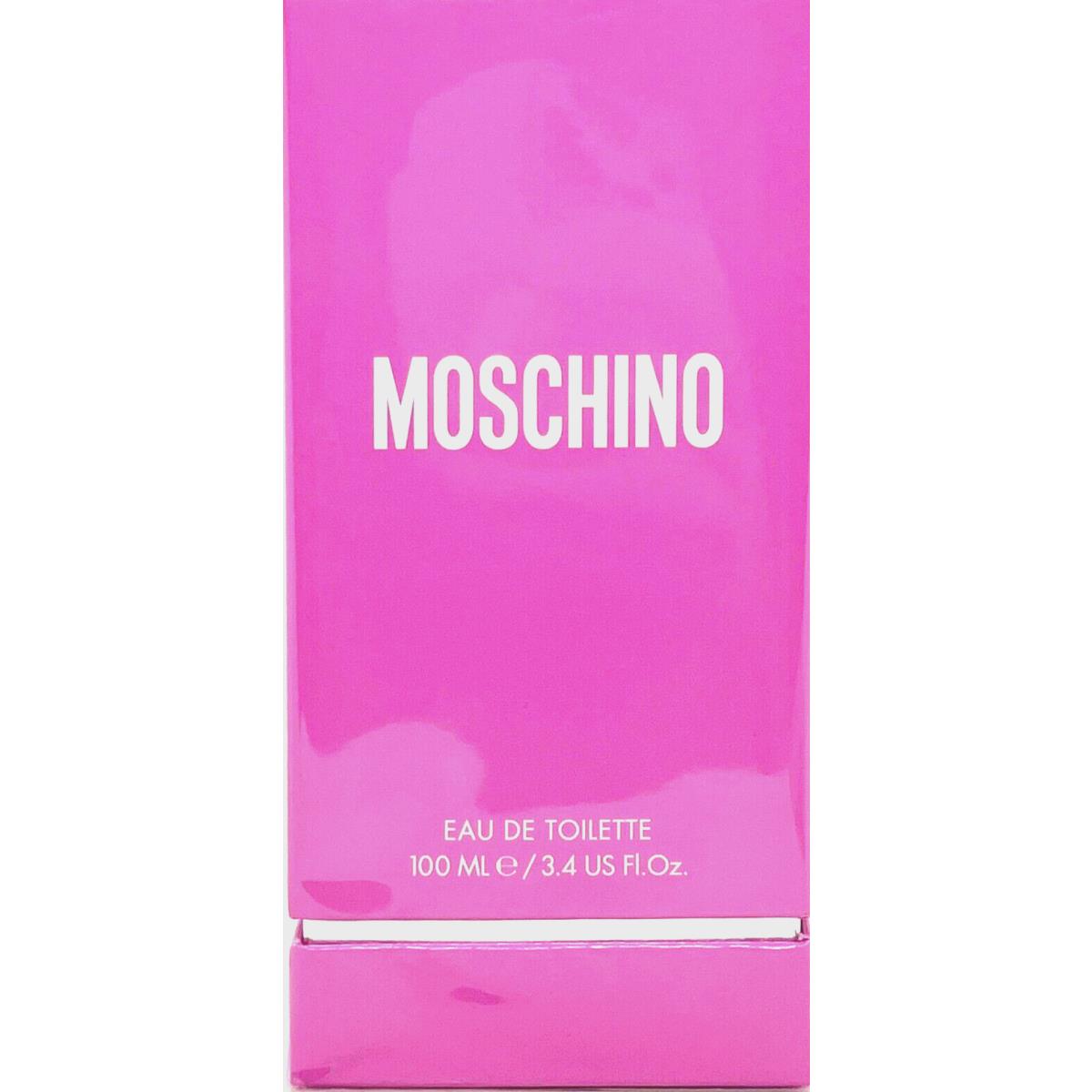 Moschino Fresh Pink Eau DE Toilette Spray For Women 3.4 Oz / 100 ml