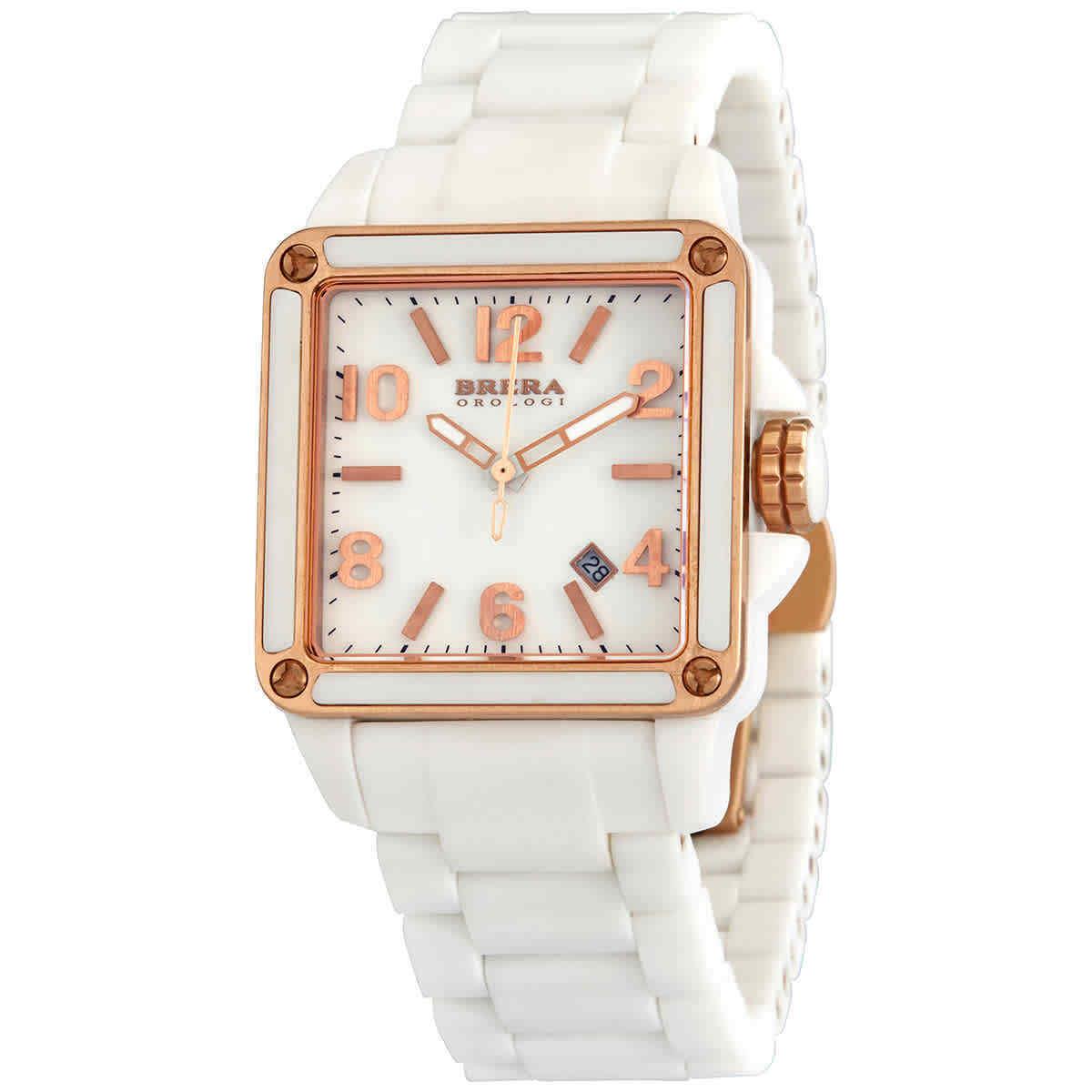 Brera Orologi Stella Mop Dial Ladies Watch BWST2CWHRGN