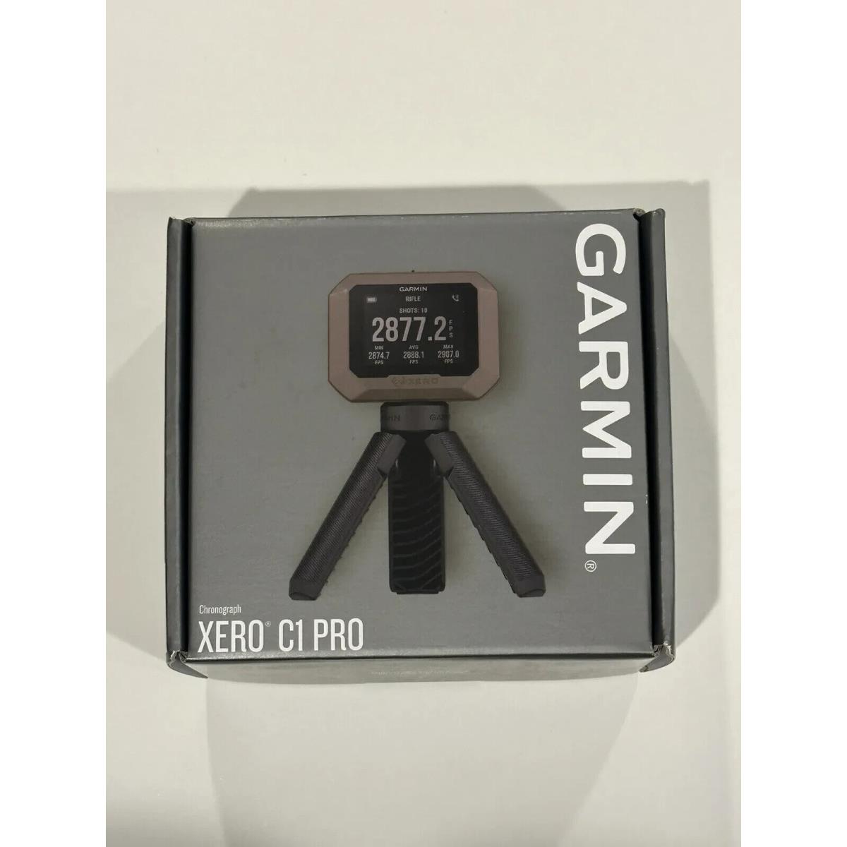 Garmin Xero C1 Pro Rechargeable Chronograph In Stock 010-02618-10 w/ Tripod