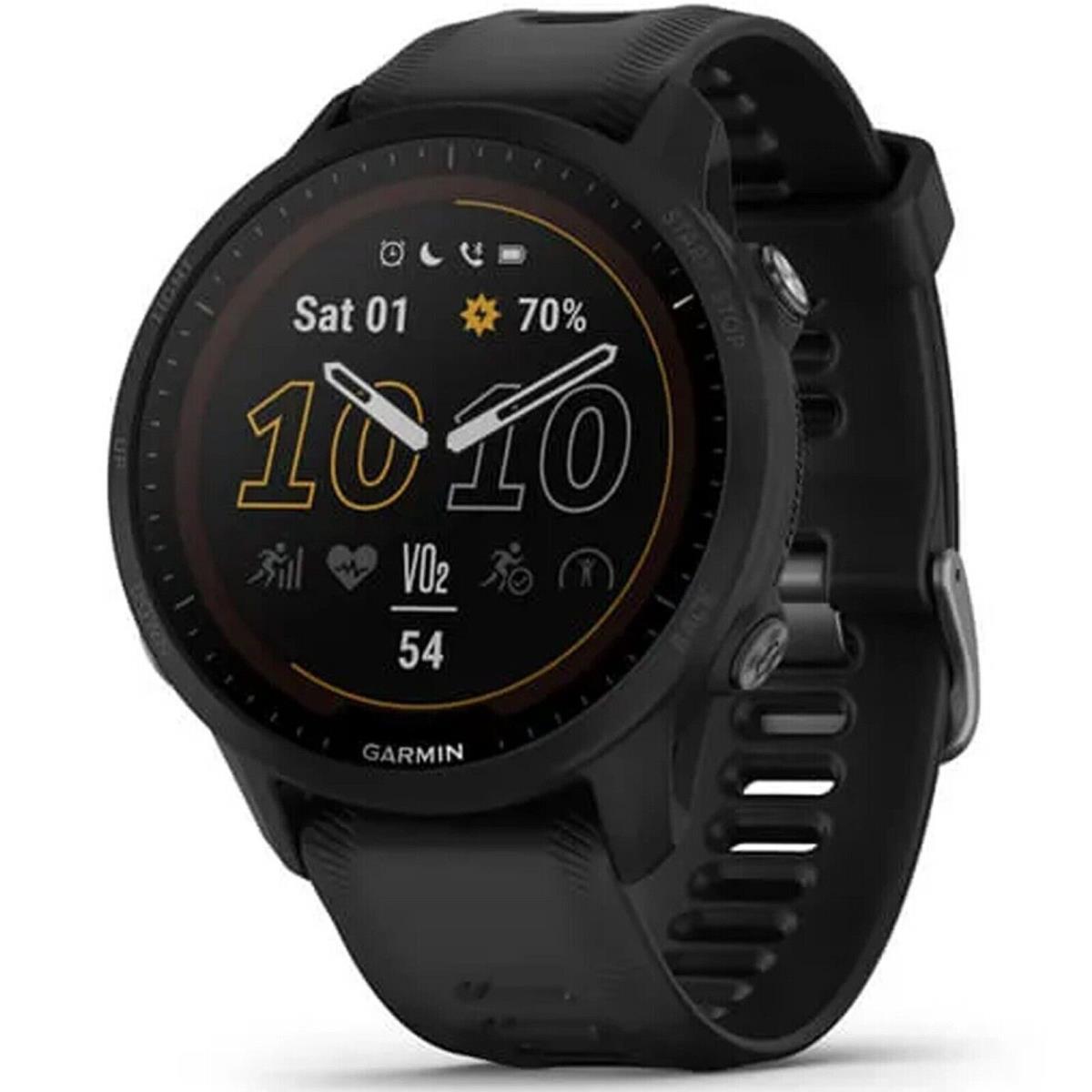 Garmin 010-02638-00 Forerunner 955 Solar Black Smartwatch Fitness Running Watch