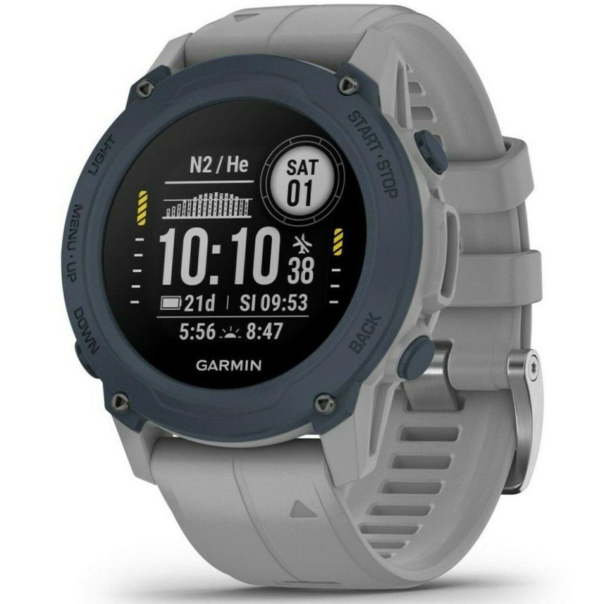 Garmin 010-02604-01 Descent G1 Powder Gray Smartwatch Sport Fitness Diving Watch