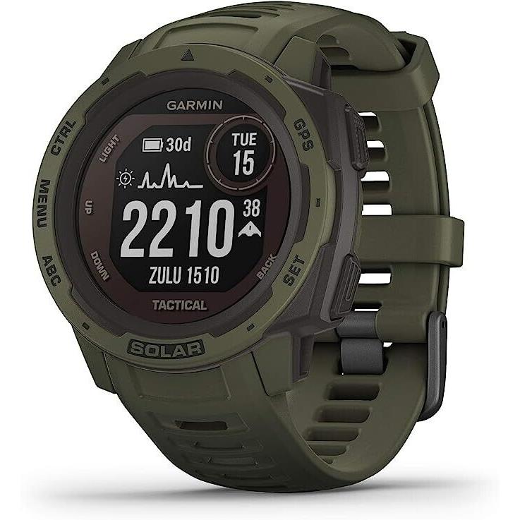 Garmin 010-02293-14 Instinct Solar Tactical Edition Tactical Moss