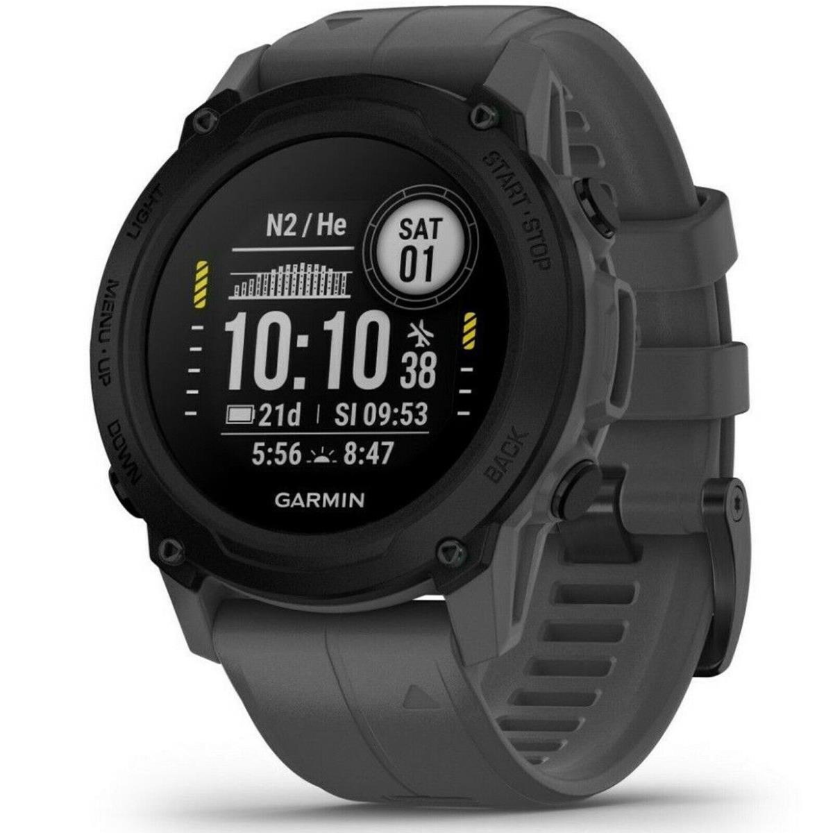 Garmin 010-02604-00 Descent G1 Slate Gray Smartwatch Sports Fitness Diving Watch