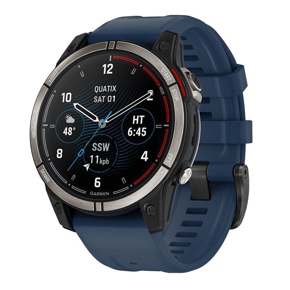 Garmin Quatix 7 Marine Gps Smartwatch Sapphire Crystal Lens Edition 010-02582-60