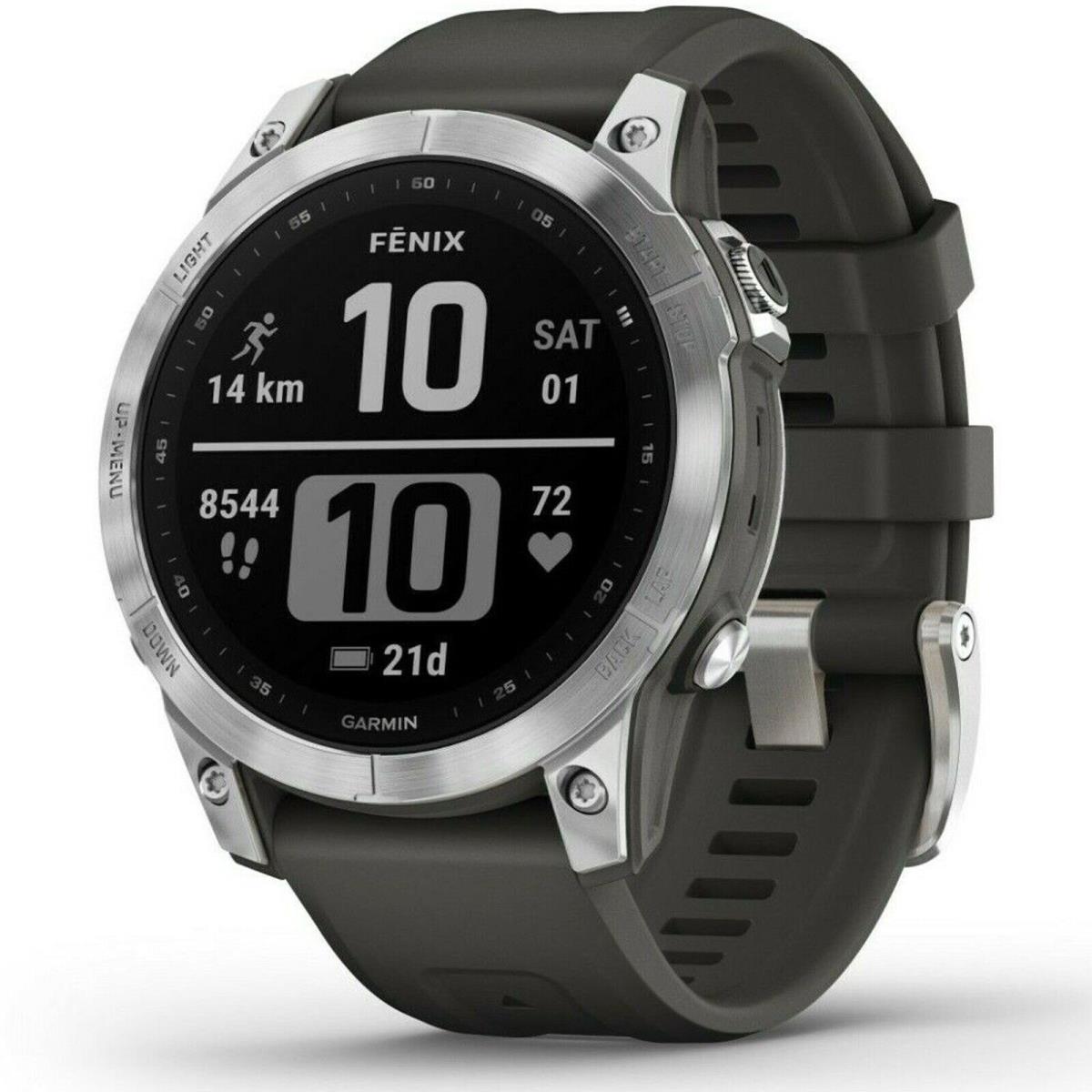 Garmin 010-02540-00 Fenix 7 Standard Edition Smartwatch Multisport Gps Watch