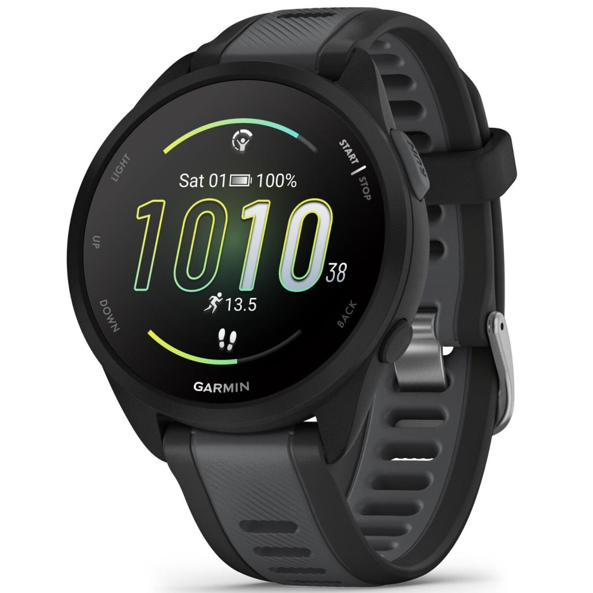 Garmin 010-02863-30 Forerunner 165 Music Black/slate Smartwatch Running Watch - Black/Slate Gray