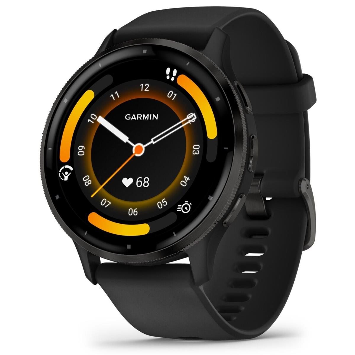 Garmin 010-02784-01 Venu 3 Black Gps Smartwatch Fitness Tracking Watch 45mm