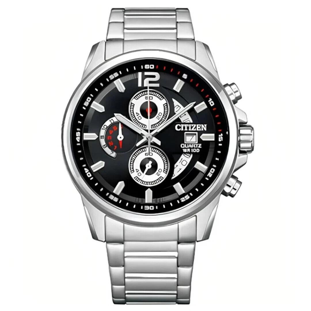 Citizen Men`s Chronograph Quartz Black Dial Watch - AN3690-56E