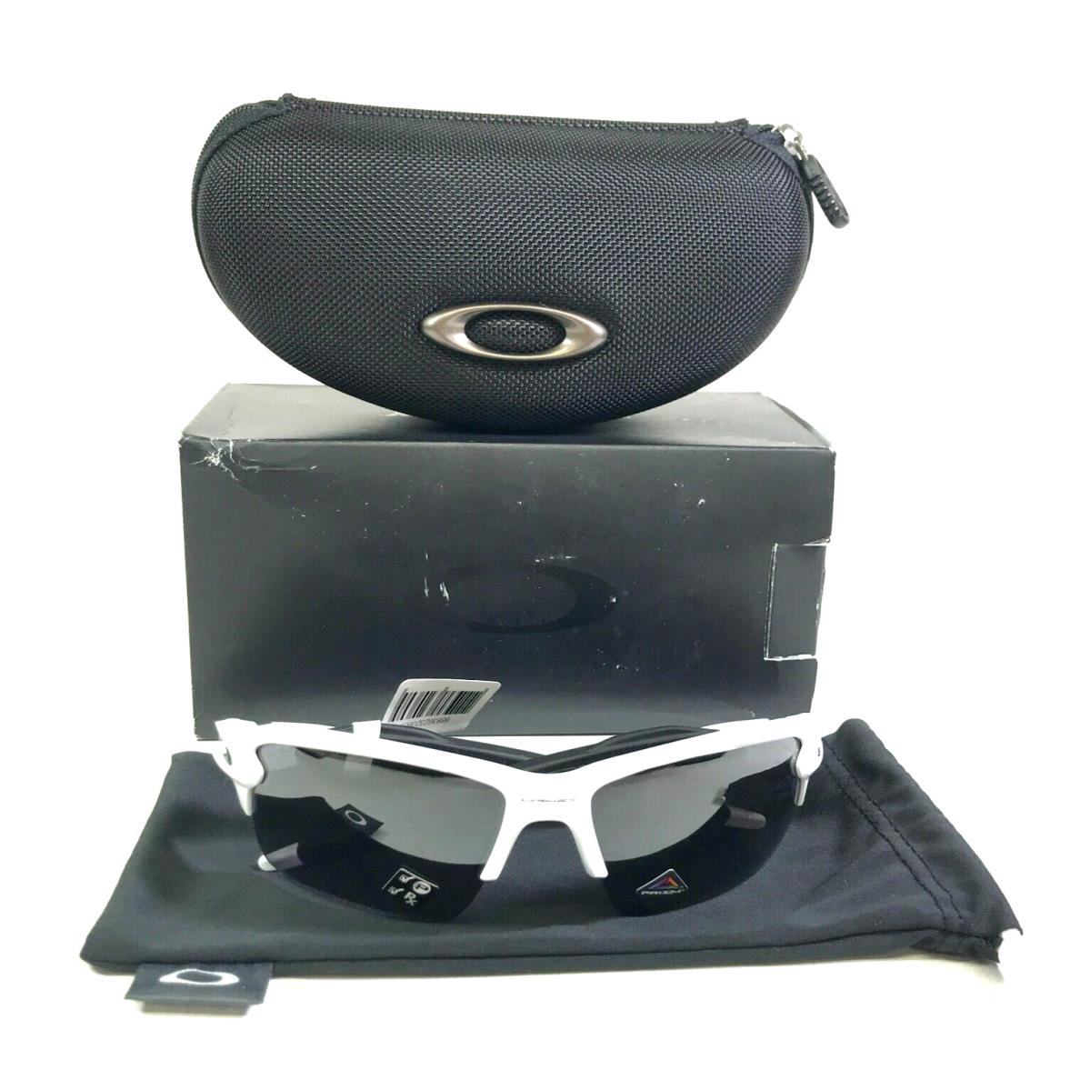 Oakley Sunglasses Flak 2.0 XL OO9188-8159 Polish White w/ Prizm Black Polarized