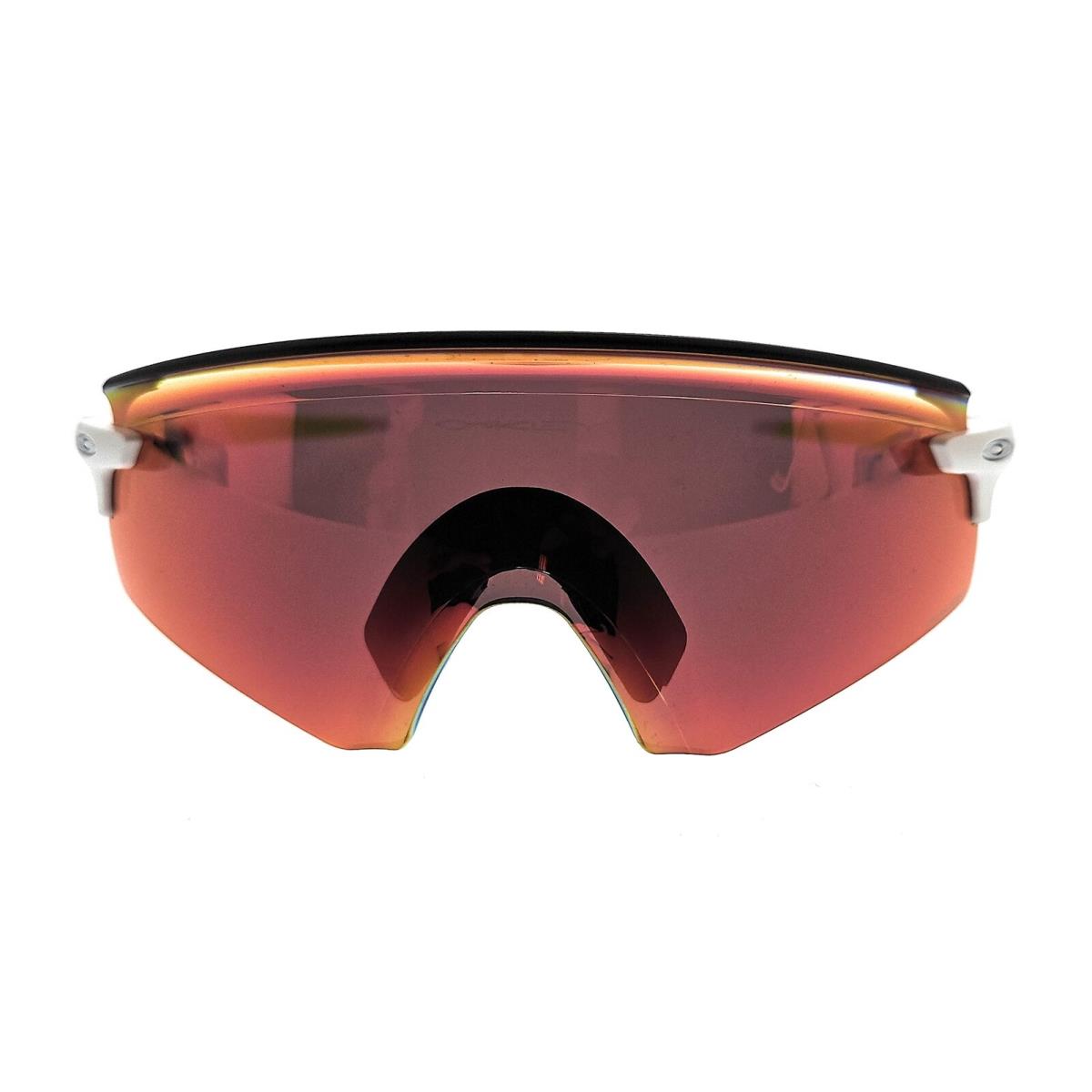 Oakley 0OO9471 947117 Encoder Rimless Matte White Shield Sunglasses