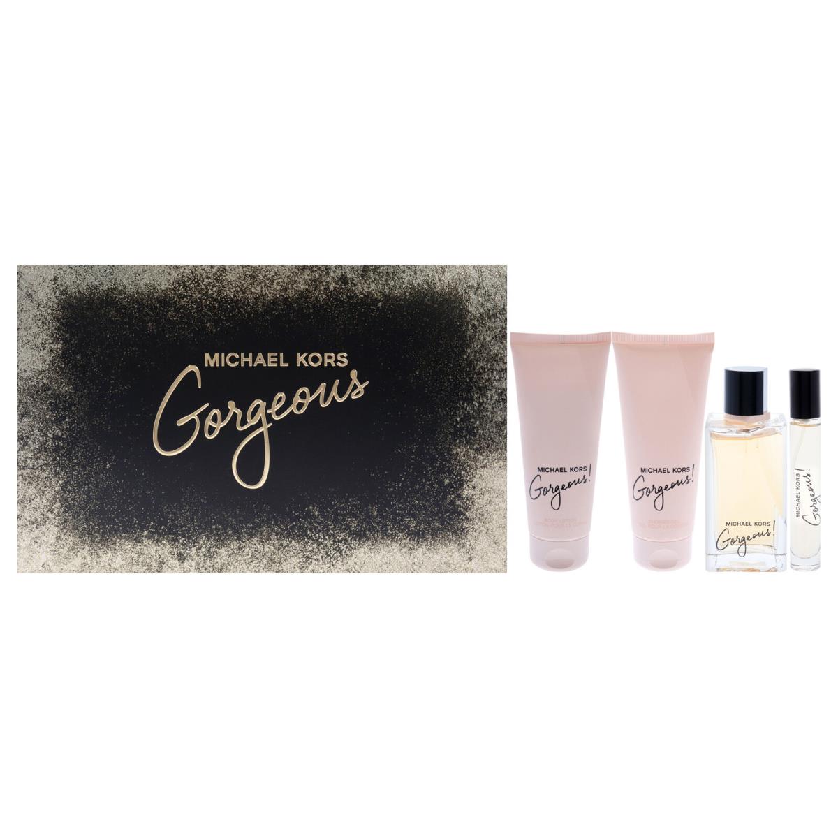 Gorgeous by Michael Kors For Women - 4 Pc Gift Set