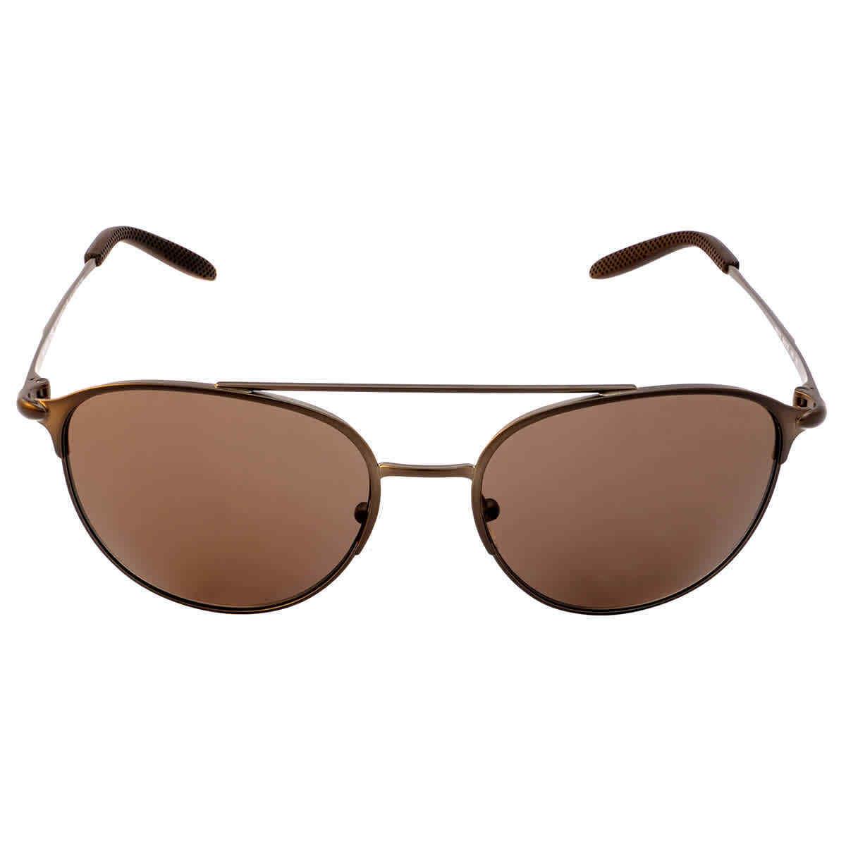 Michael Kors Dark Brown Solid Pilot Men`s Sunglasses MK1111 100173 54