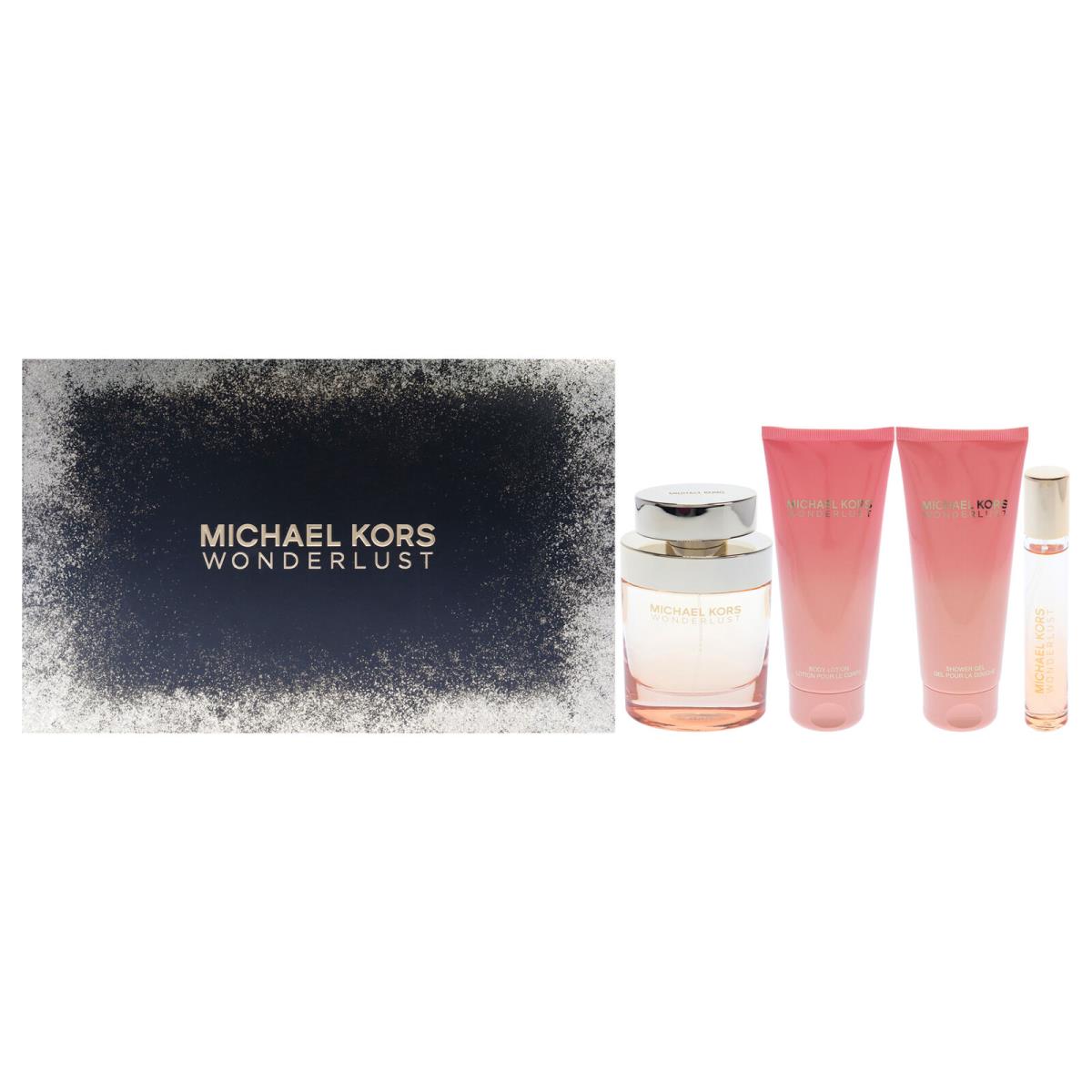 Wonderlust by Michael Kors For Women - 4 Pc Gift Set