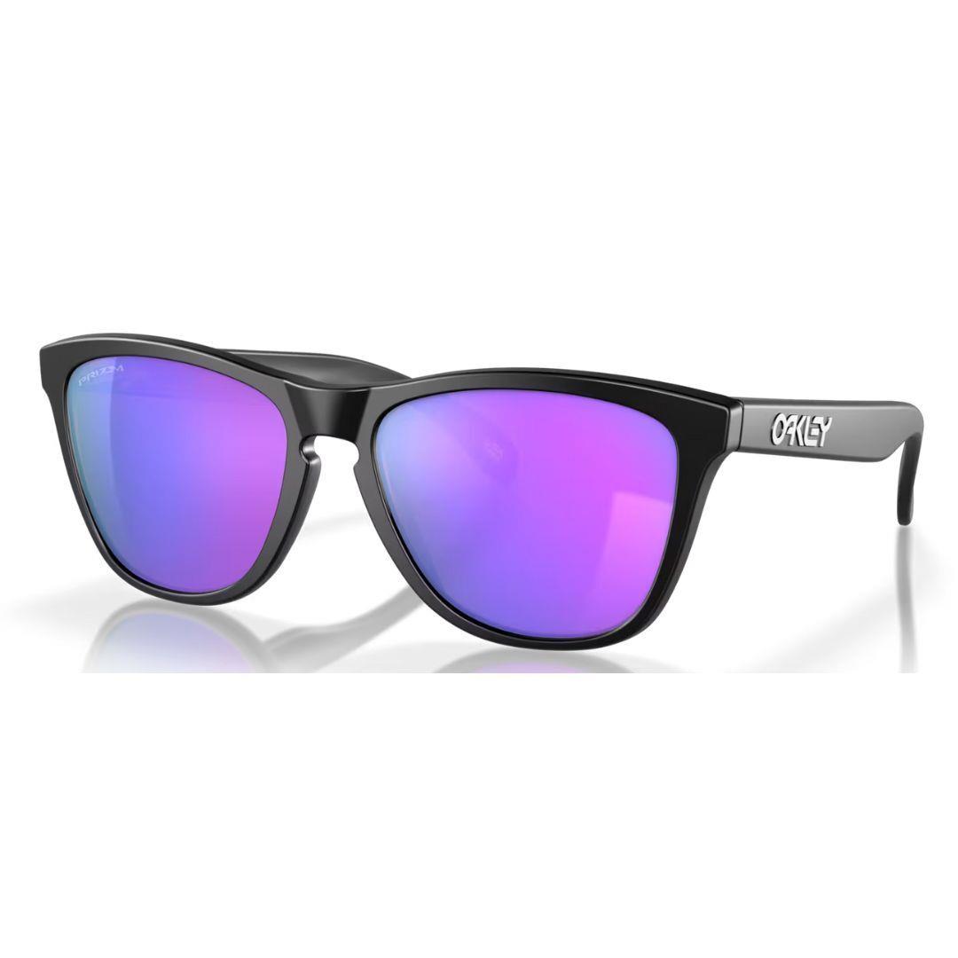 Oakley Frogskins Matte Black Prizm Violet OO9013H655