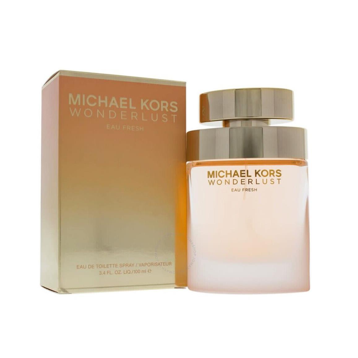 Wonderlust Eau Fresh by Michael Kors Edt 3.4oz Spray For Women