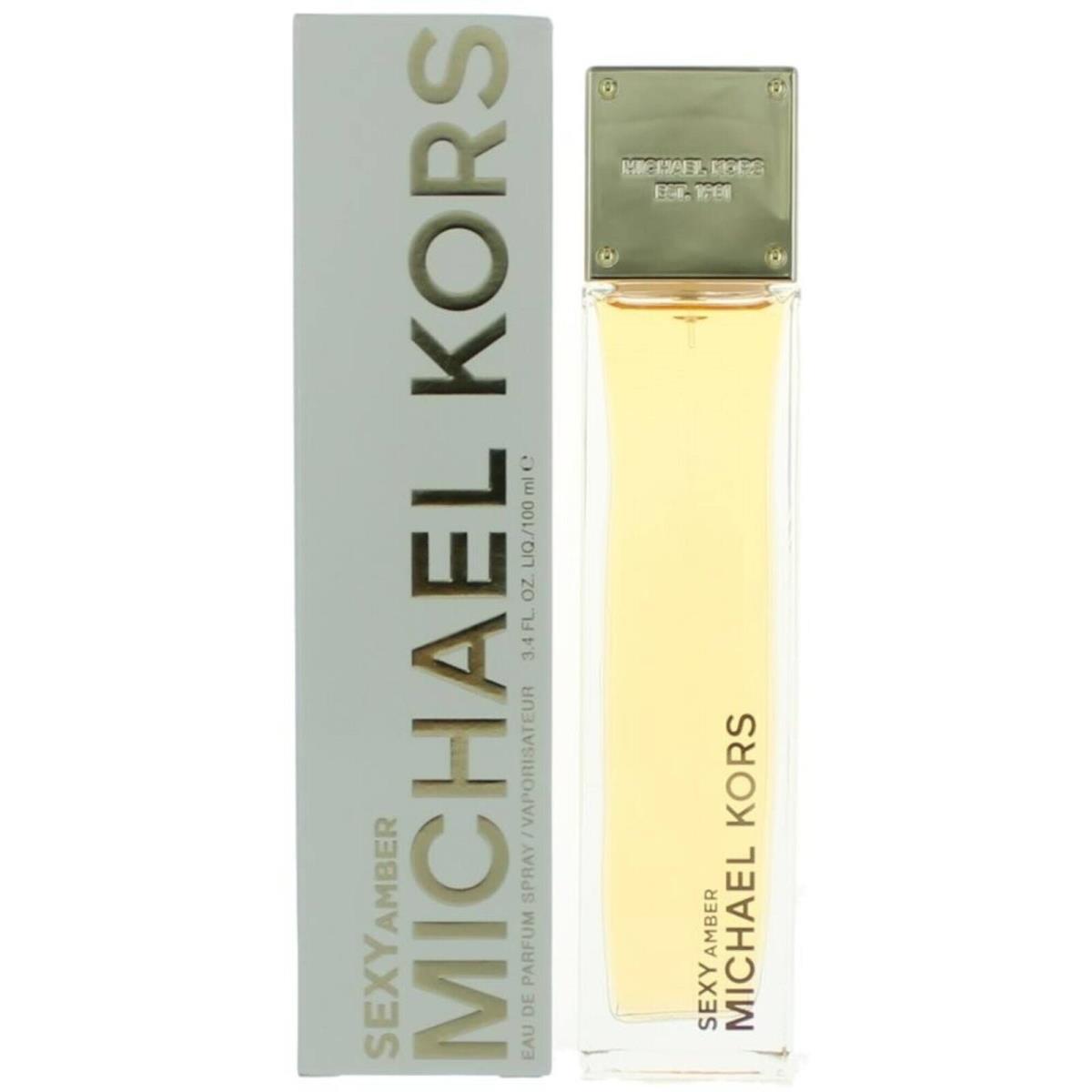 Michael Kors Women`s Eau De Parfum Sexy Amber Sandalwood Base Notes 3.4 oz