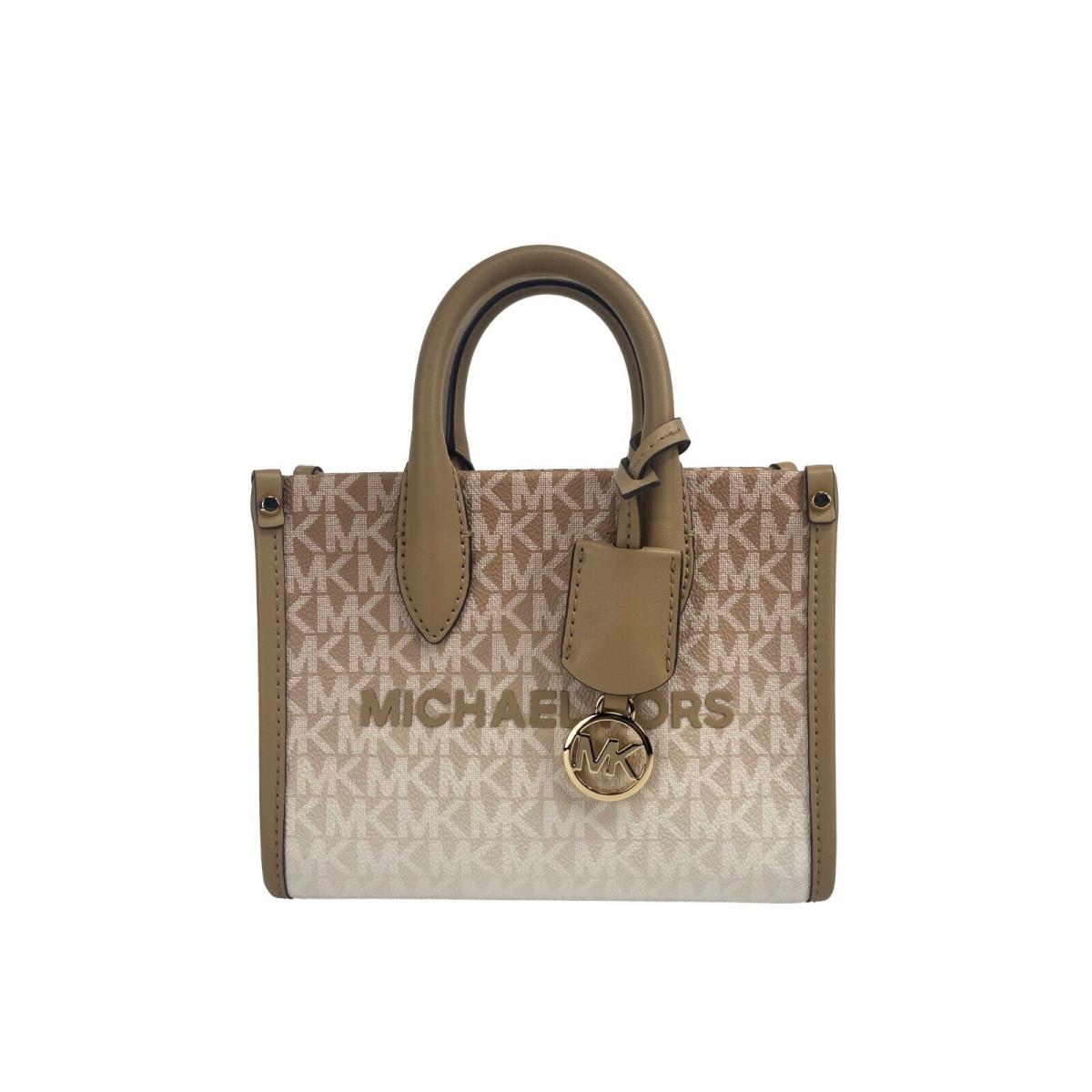 Michael Kors Mirella XS Leather Top Zip Shopper Tote Bag