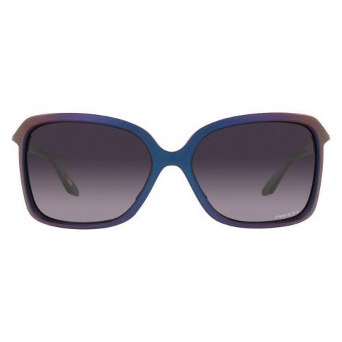 Oakley Wildrye Prizm Grey Gradient Lens Matte Cyan Sunglasses OO9230-06