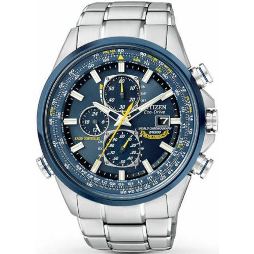 Citizen Men`s AT8020-54L Blue Angels Stainless Steel Eco-drive Dress Watch