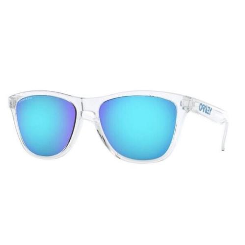 Oakley Sunglasses Frogskins OO9245-A7 Crystal Clear / Prizm Sapphire 54mm