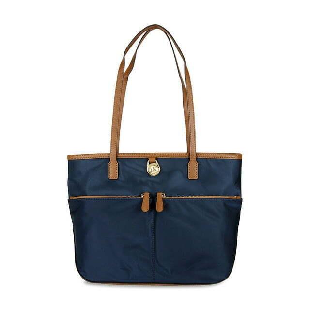 Michael Kors 30S5GKPT1C-406 Kempton Medium Nylon Tote - Navy