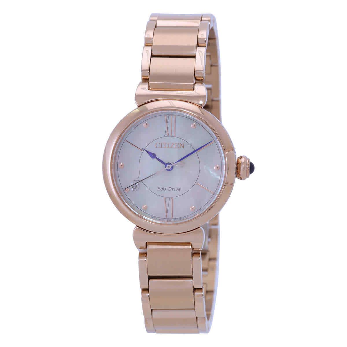 Citizen L Series Eco-drive Mop Dial Ladies Watch EM1073-85Y