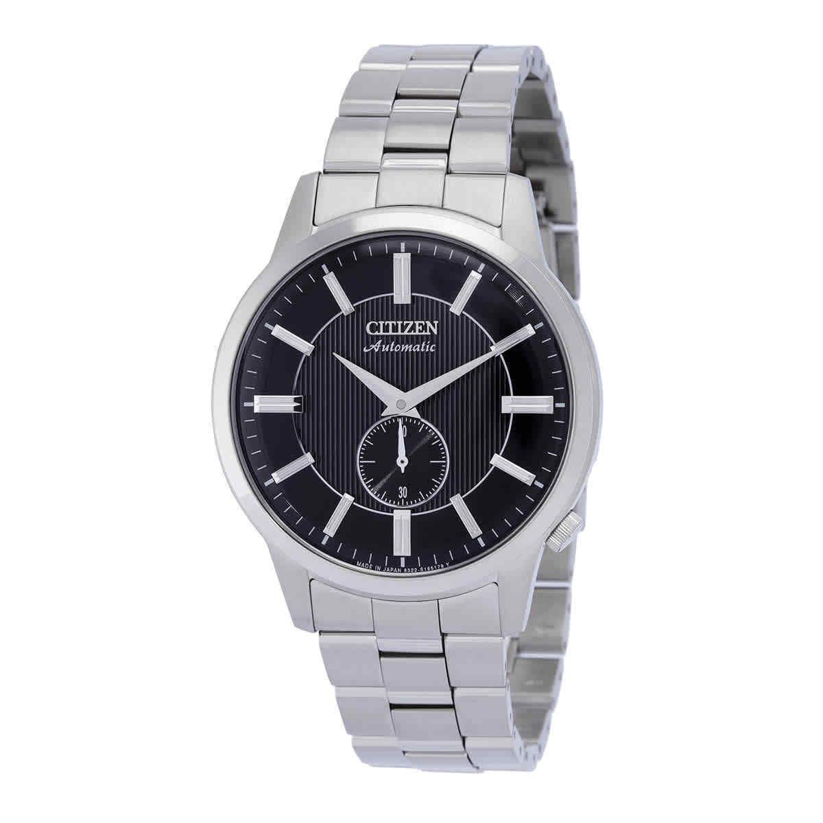 Citizen Automatic Black Dial Men`s Watch NK5000-98E