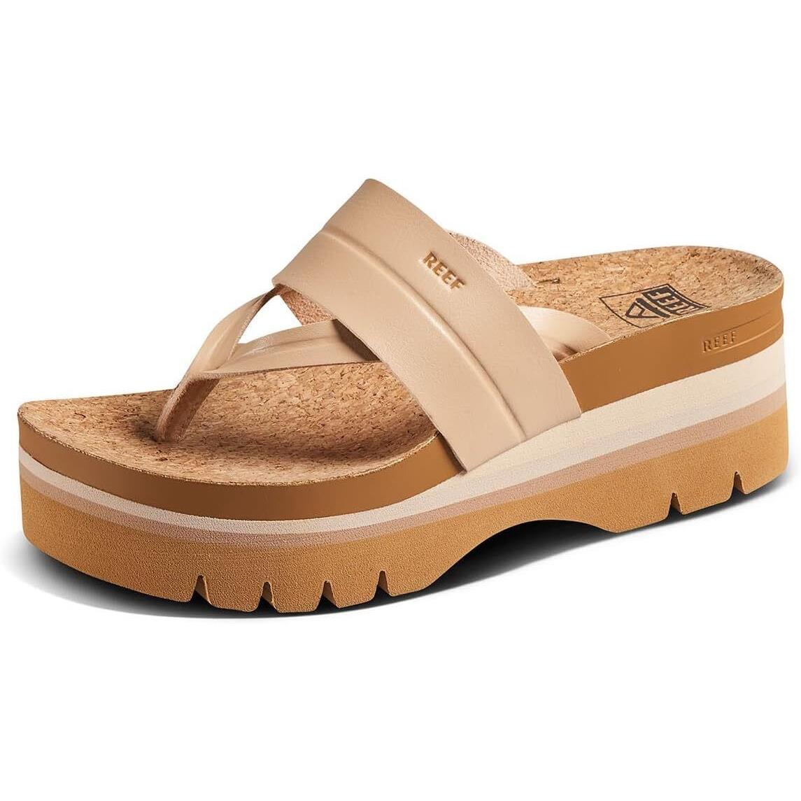 Reef Women`s Cushion Lennox Higher Sandal 8