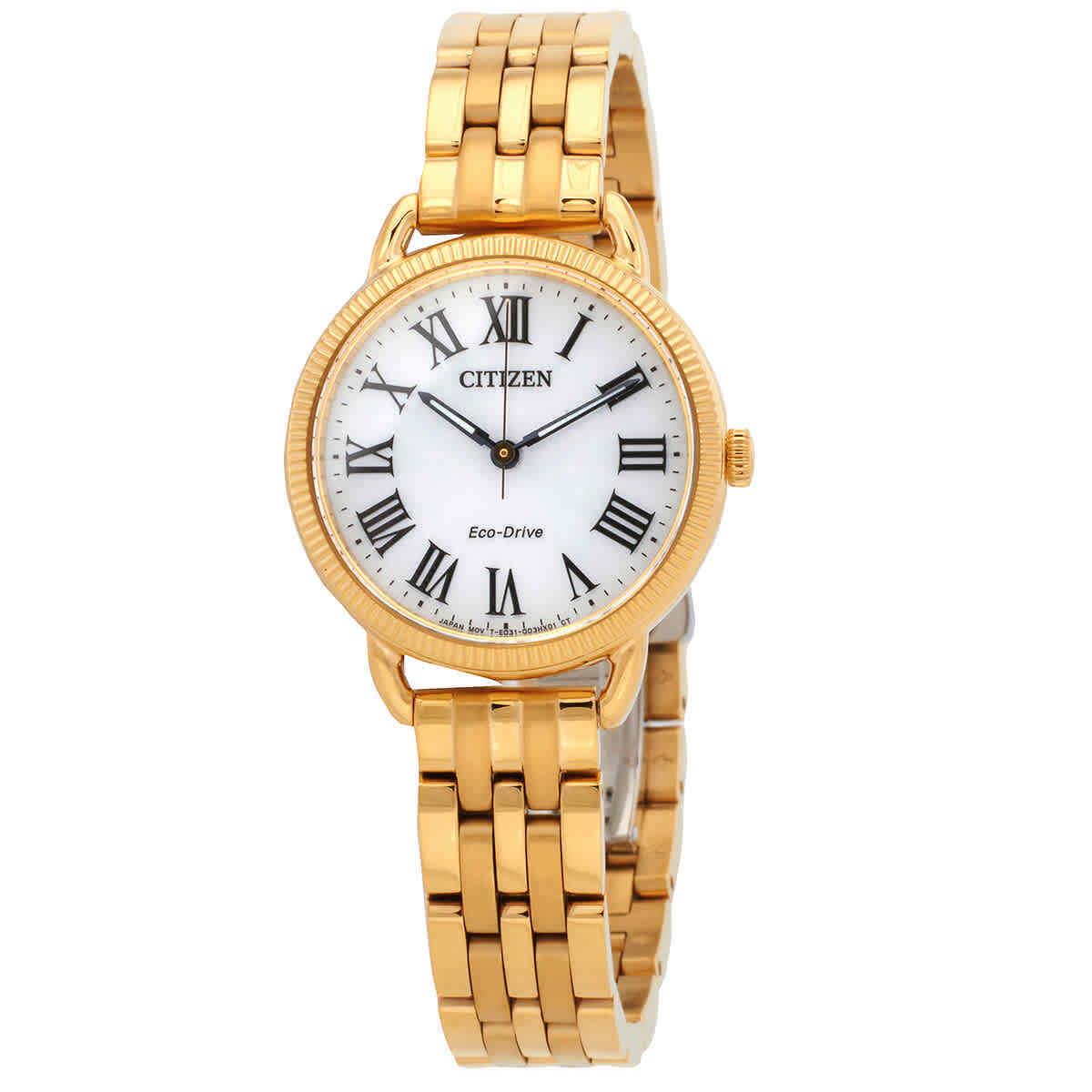 Citizen White Dial Ladies Watch EM1052-51A