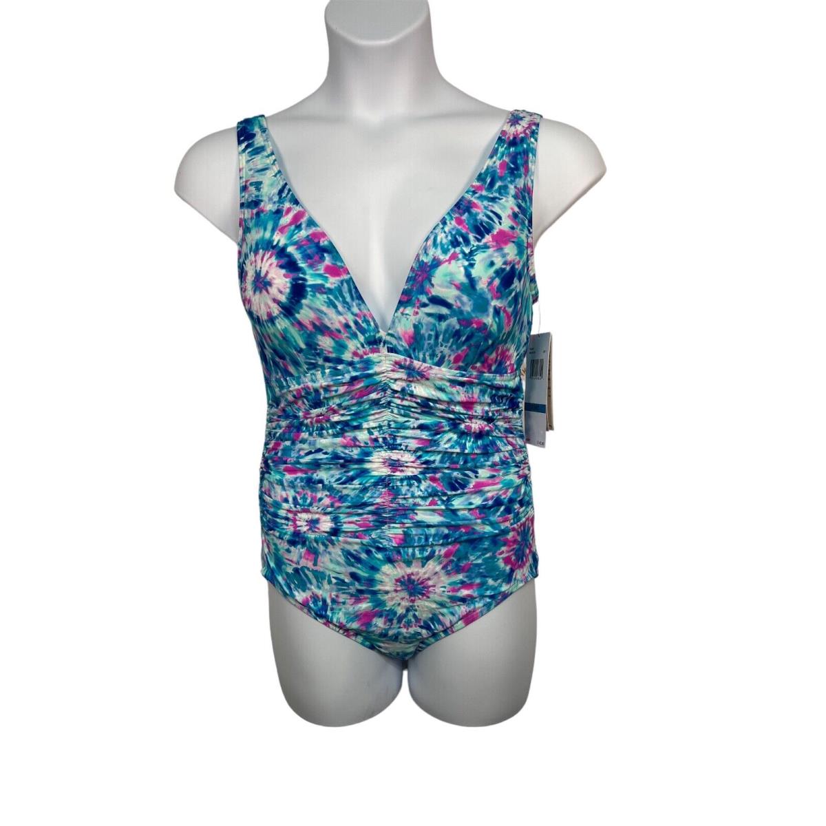 Contours by Coco Reef One-piece Swimsuit Multi Size-12/36D