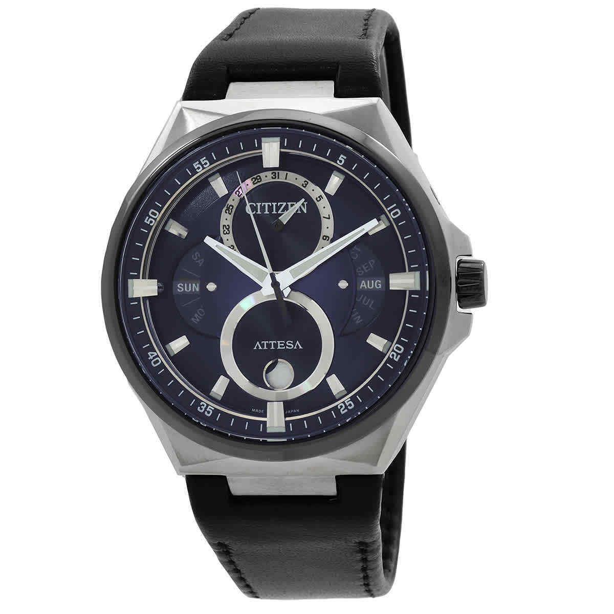 Citizen Limited Edition Attesa Act Moon Phase Men`s Watch BU0066-11W