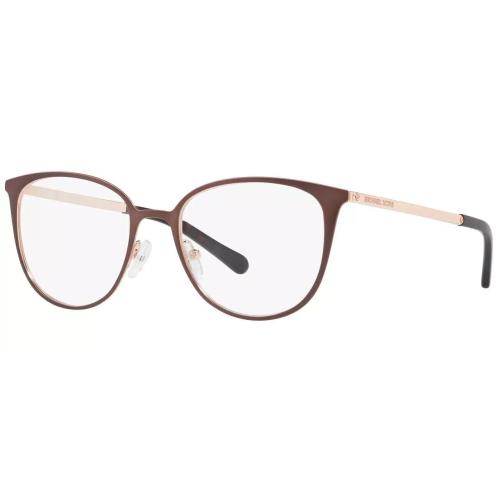 Michael Kors MK3017 1188 Women`s Cat Eye Reading Glasses in Copper Gold Tortoise