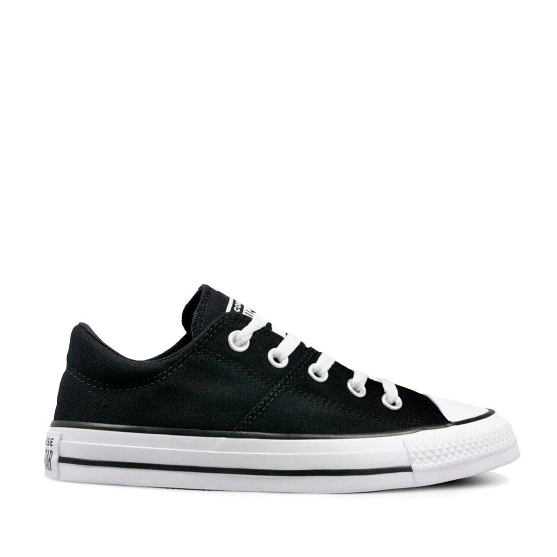 Converse Men`s Chuck Taylor All Star Madison Low Top in Black/white/black