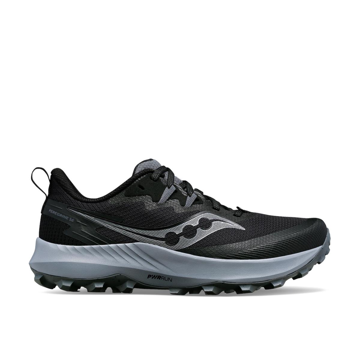 Man`s Sneakers Saucony Peregrine 14 Trail Running Shoe - Black