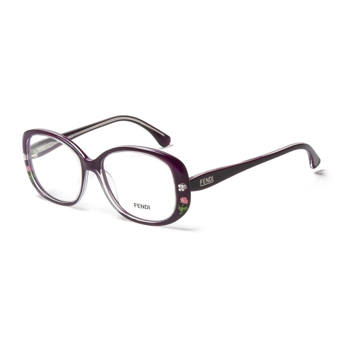 Fendi Rose Dark Purple Optical Frame F815 505 52 16 140 Eyeglasses