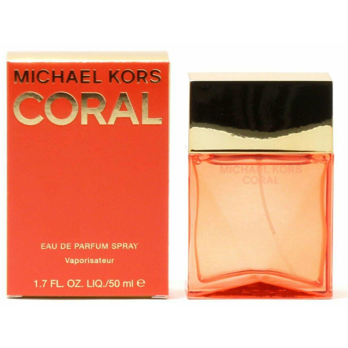 Coral By Michael Kors For Women-eau De Parfum Spray-1.7oz/50ml