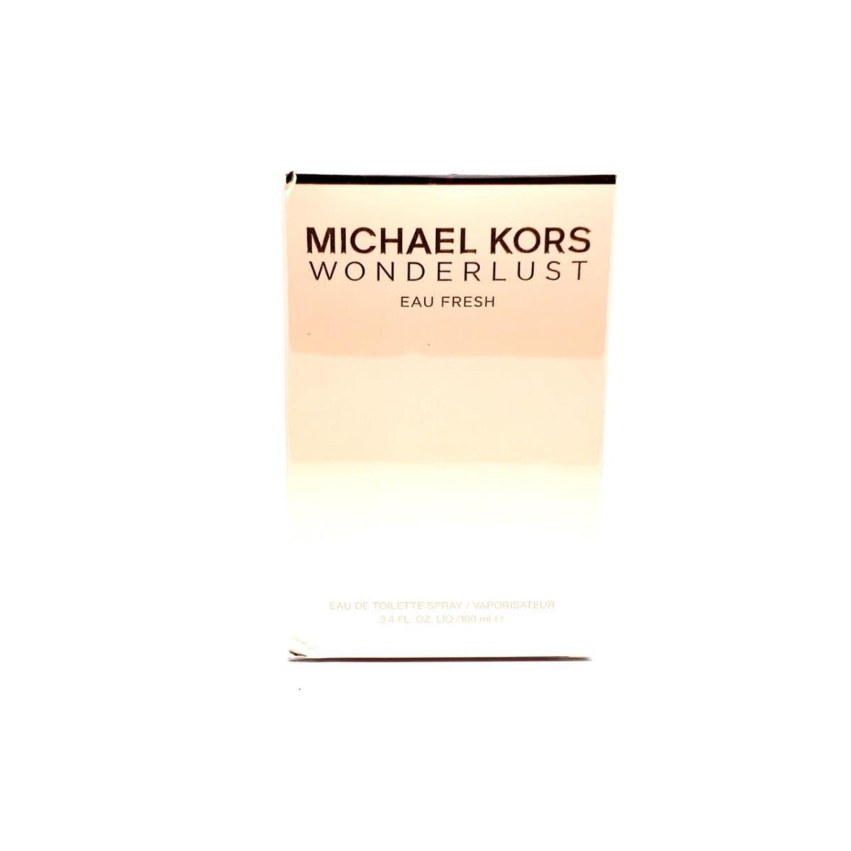 Michael Kors Wonderlust Eau Fresh Eau De Toilette Spray 3.4 OZ