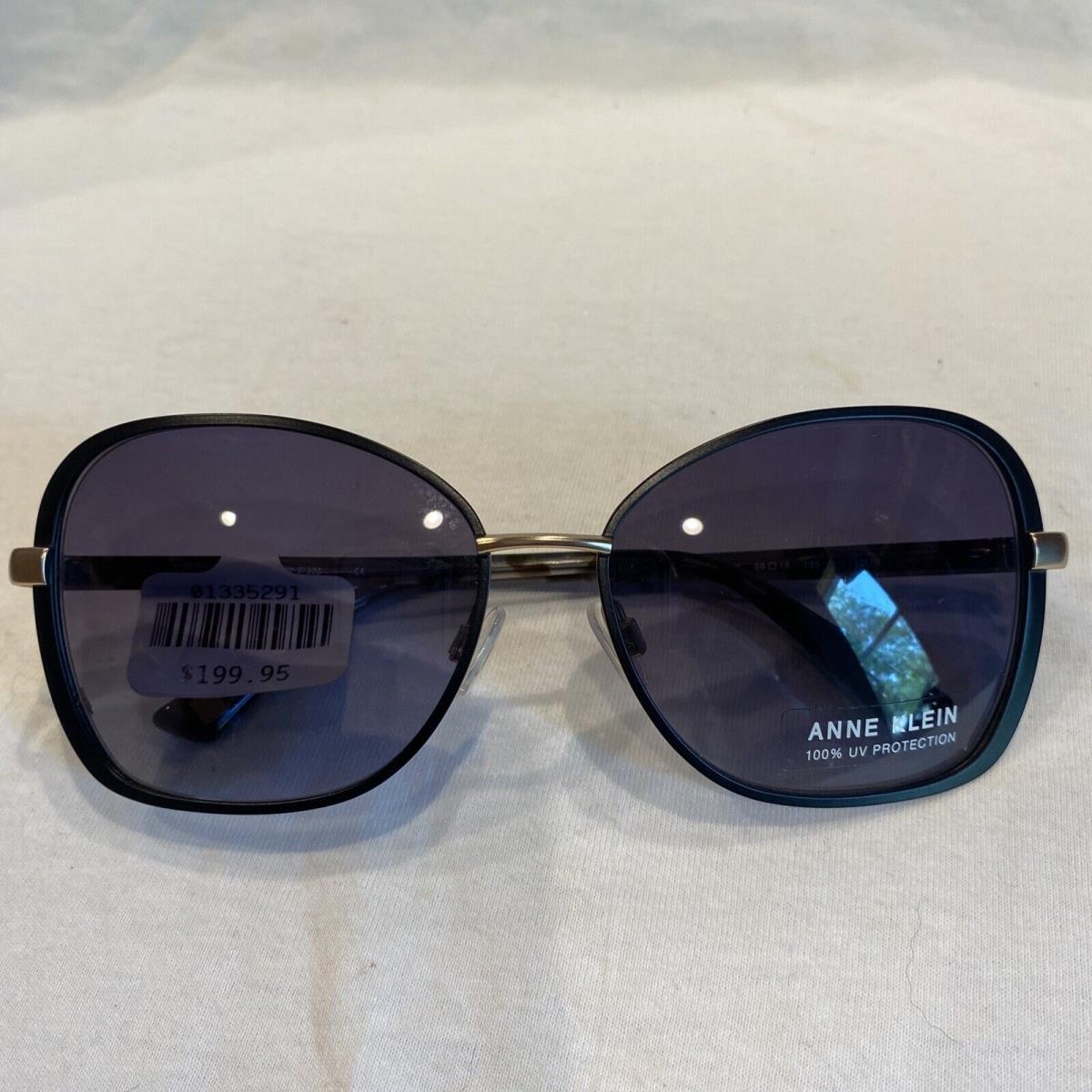 Anne Klein AK7043 001 Black 59 16 135 12/18 Sunglasses