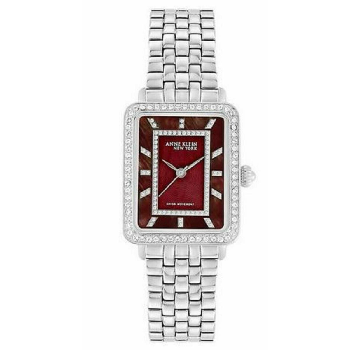 Anne Klein Women s Crystal Accented Silver Ladies Watch 12/2333BMSV