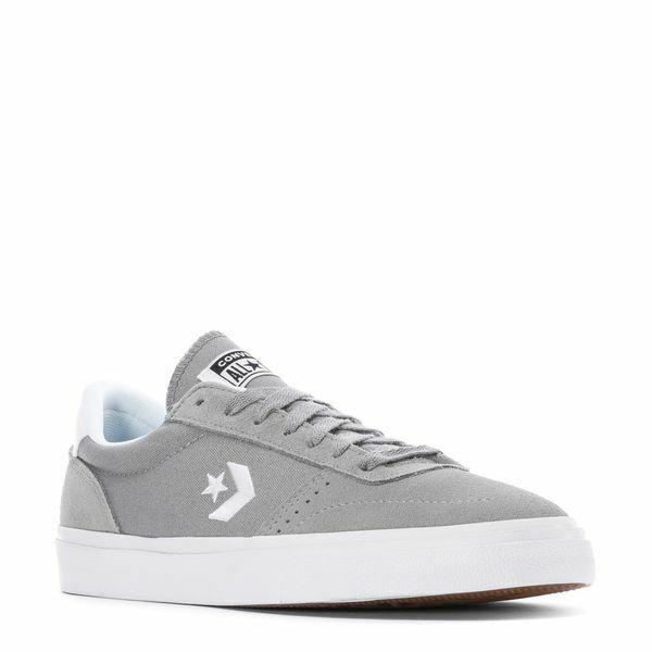 Converse Boulevard LO Unisex Men Size 6 = Women Size 7.5 Shoes Grey/white