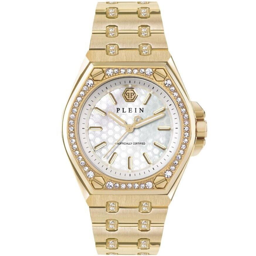 Philipp Plein Analog Plein Extreme Women s Gold-tone Watch PWJAA1223